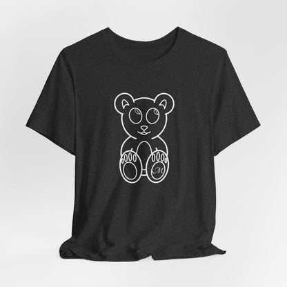 Teddy Bear Crew Neck Short Sleeve Tee