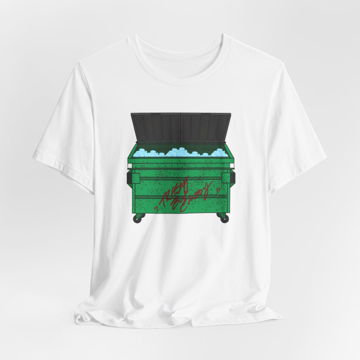 Trashy But Classy Graffiti Crew Neck Short Sleeve Tee