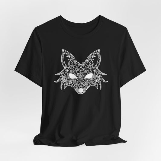 Fox Filigree Venetian Mask Crew Neck Shirt