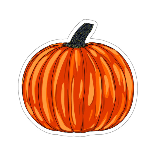 Pumpkin Vinyl Sticker