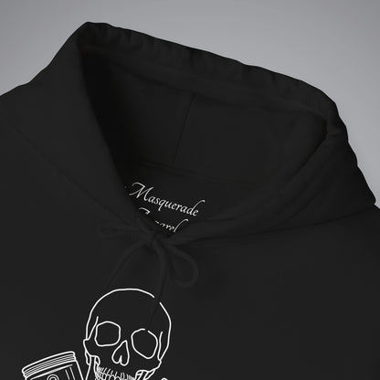 Skull and Pistons Hooded Sweatshirt