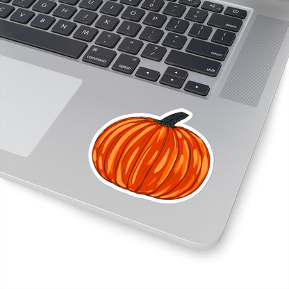 Pumpkin Vinyl Sticker