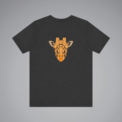 Giraffe Crew Neck Short Sleeve Tee