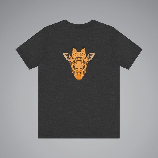 Giraffe Crew Neck Short Sleeve Tee