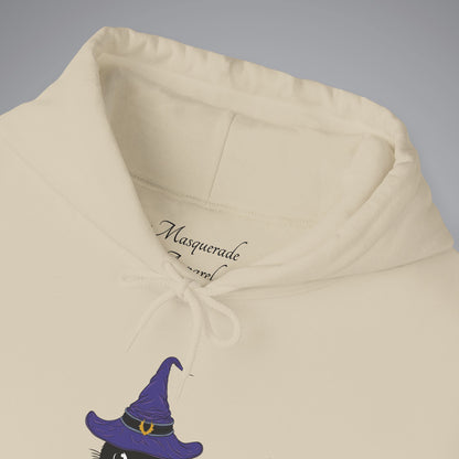 Witch Kitty and Bubbling Cauldron Hooded Sweatshirt