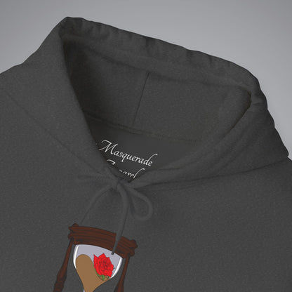 Hourglass Memento Mori Hooded Sweatshirt