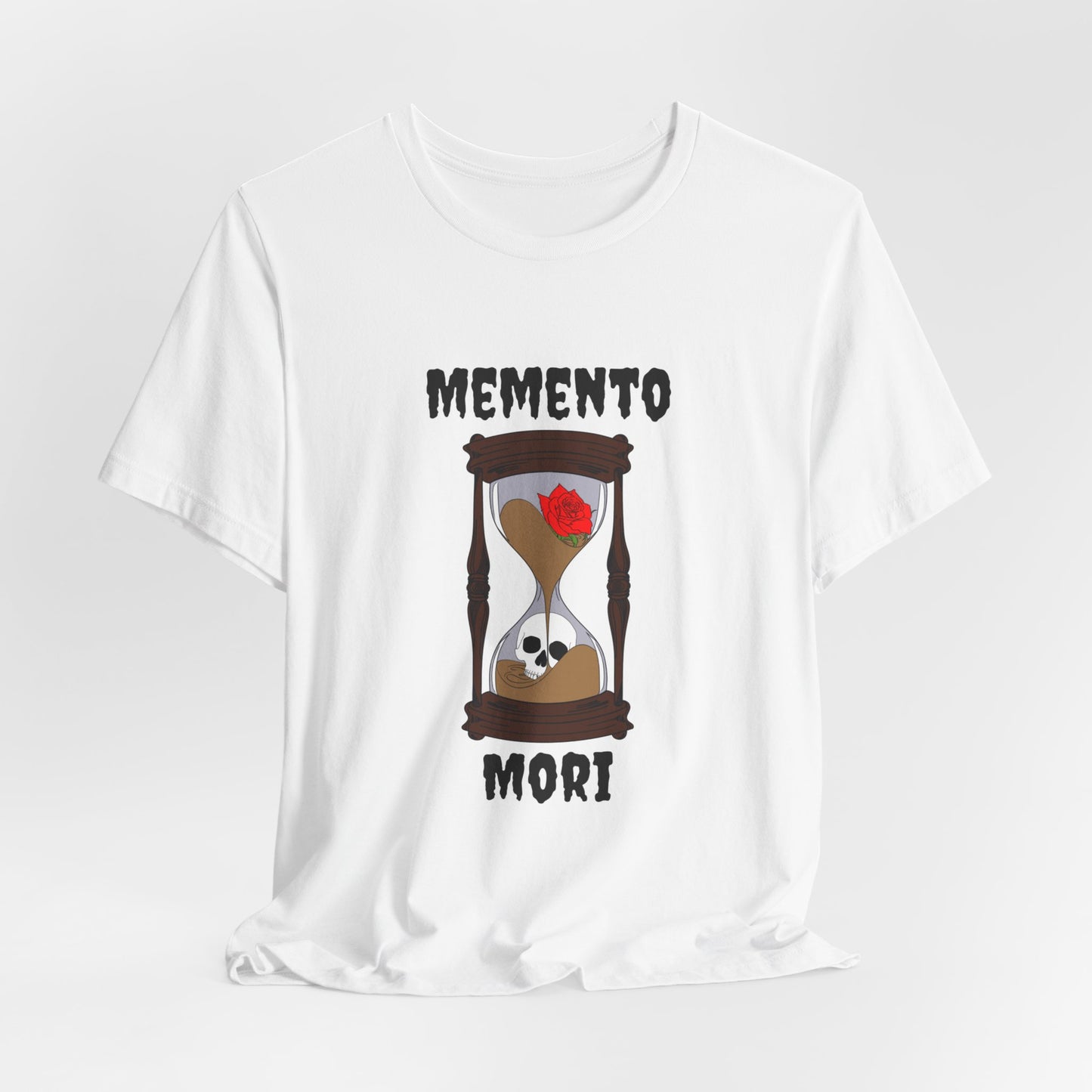 Memento Mori Hourglass Crew Neck Short Sleeve Tee