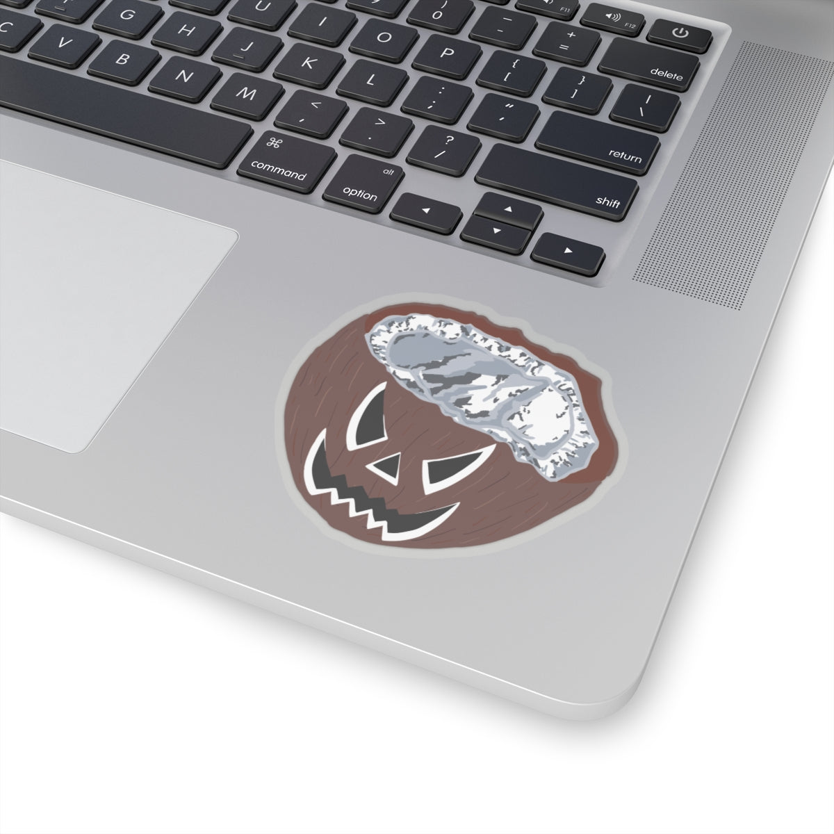 Tropical Jack-O'-Lantern Vinyl Sticker