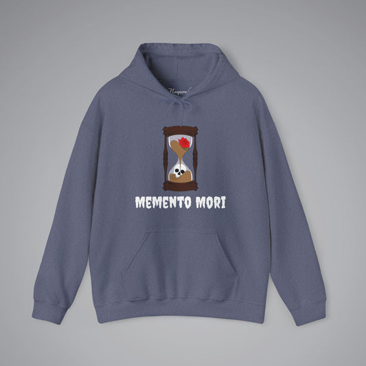 Hourglass Memento Mori Hooded Sweatshirt