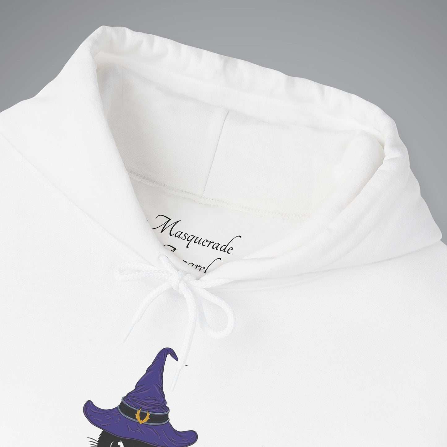 Witch Kitty and Bubbling Cauldron Hooded Sweatshirt