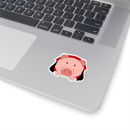 Count Porkula Vinyl Sticker