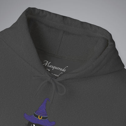 Witch Kitty and Bubbling Cauldron Hooded Sweatshirt