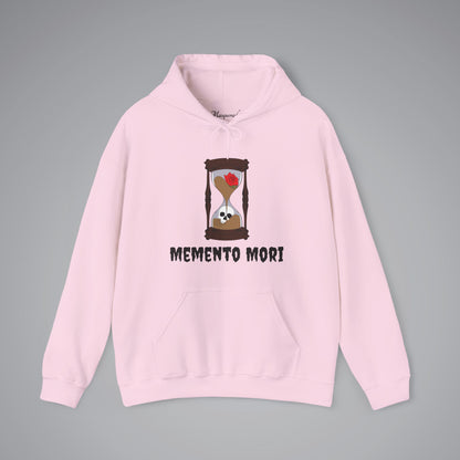 Hourglass Memento Mori Hooded Sweatshirt