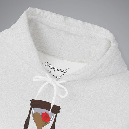 Hourglass Memento Mori Hooded Sweatshirt