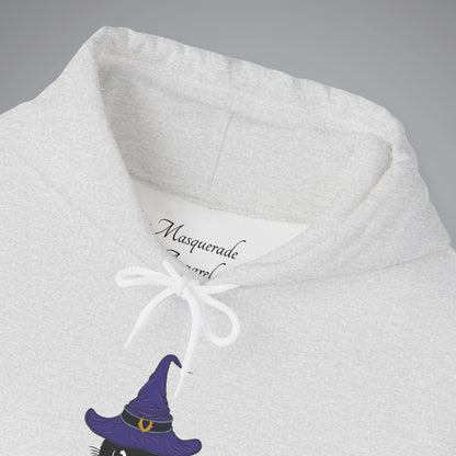 Witch Kitty and Bubbling Cauldron Hooded Sweatshirt