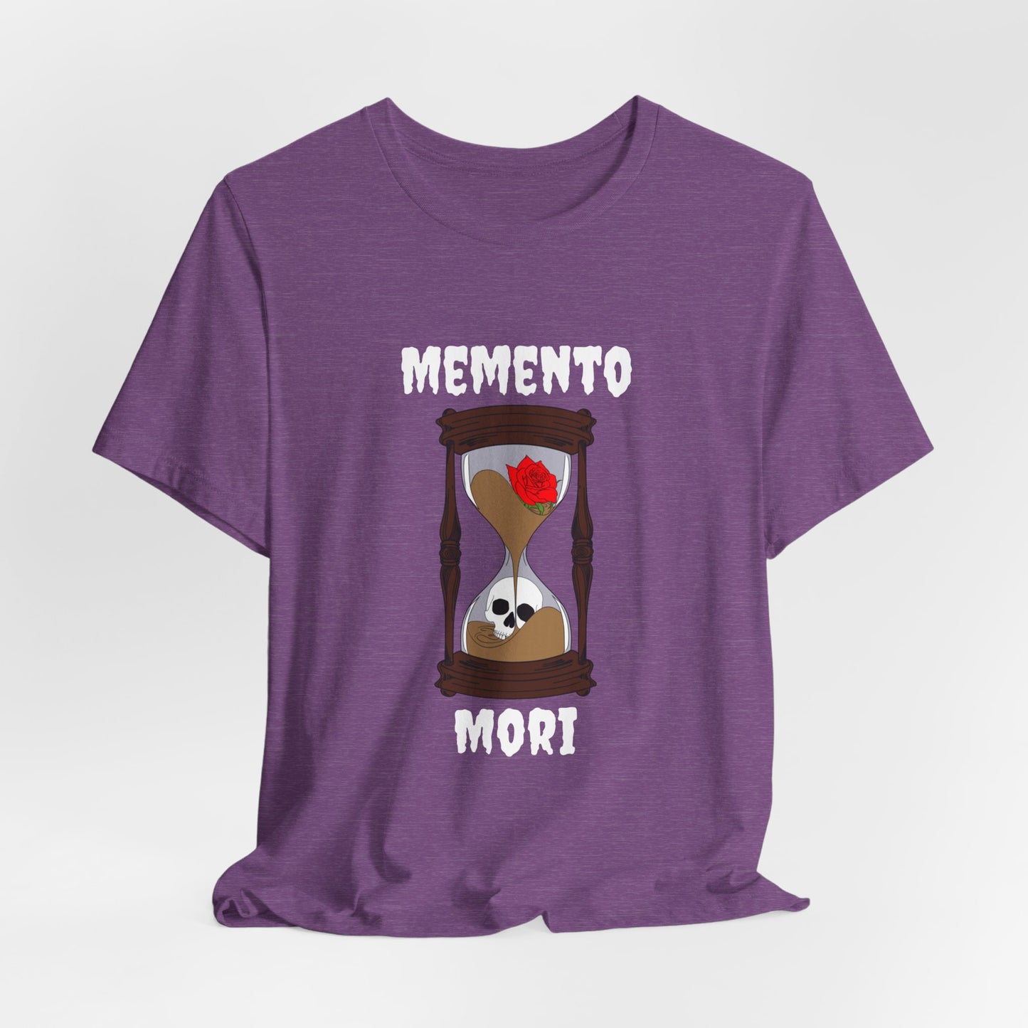 Memento Mori Hourglass Crew Neck Short Sleeve Tee