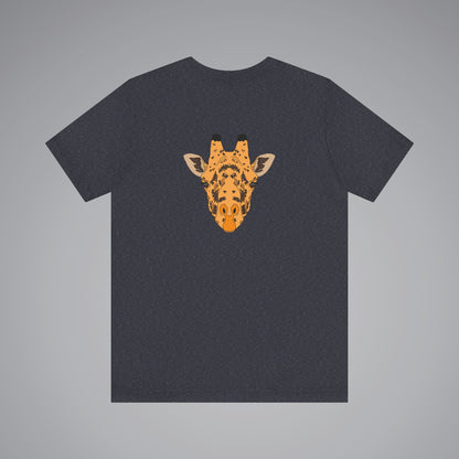 Giraffe Crew Neck Short Sleeve Tee