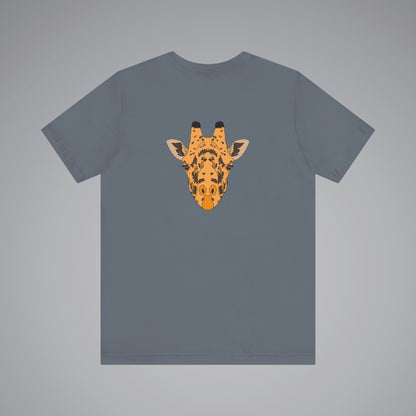 Giraffe Crew Neck Short Sleeve Tee