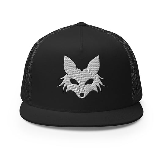 Fox SnapBack Flat Billed Trucker Cap