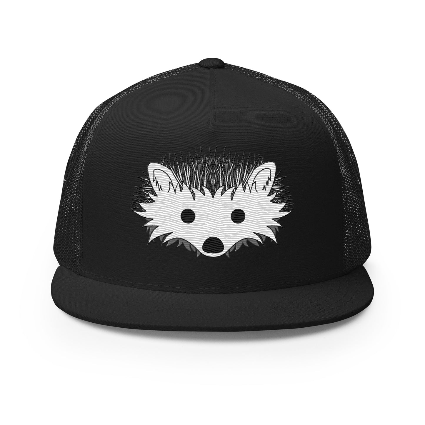 Hedgehog Flat Billed SnapBack Cap