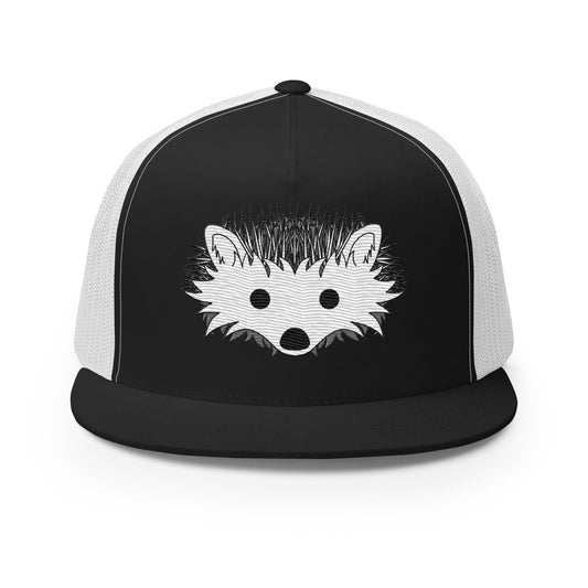 Hedgehog Flat Billed SnapBack Cap