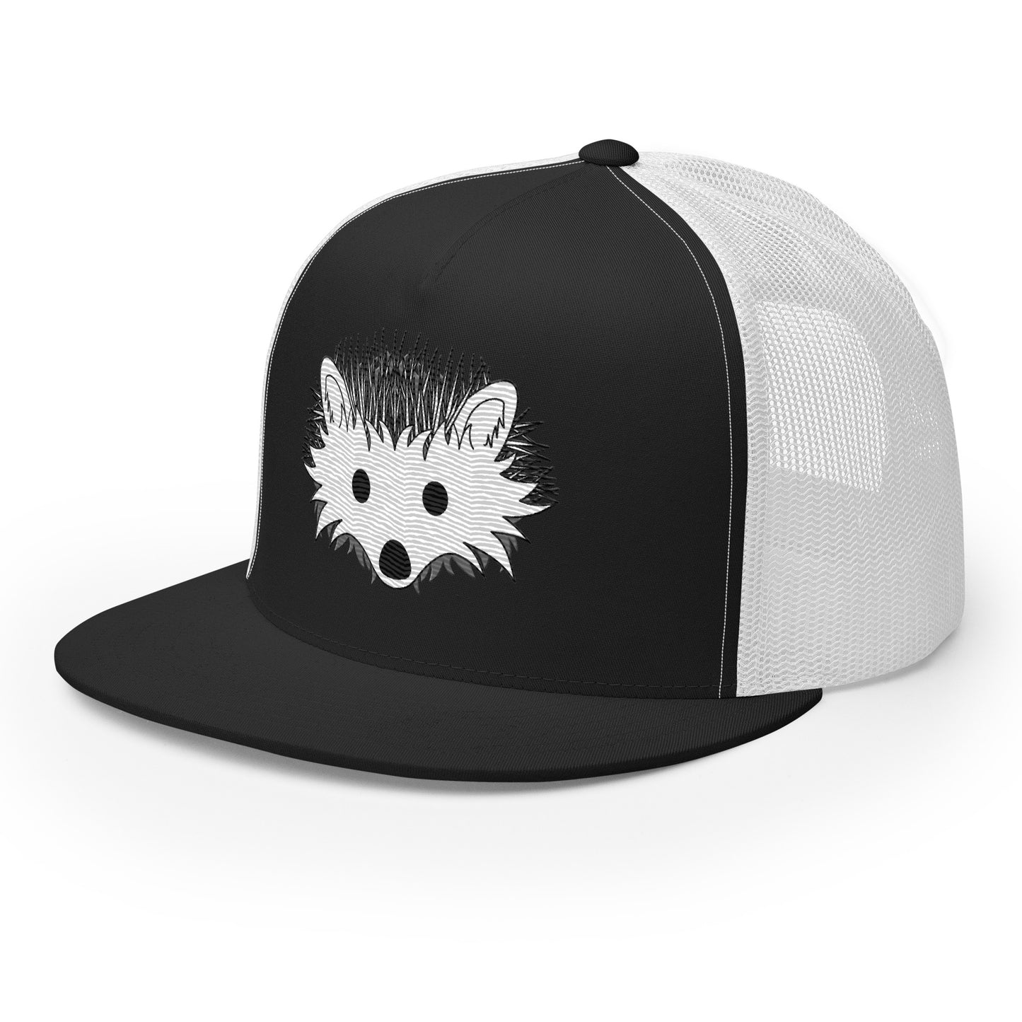 Hedgehog Flat Billed SnapBack Cap