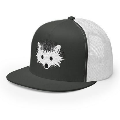 Hedgehog Flat Billed SnapBack Cap