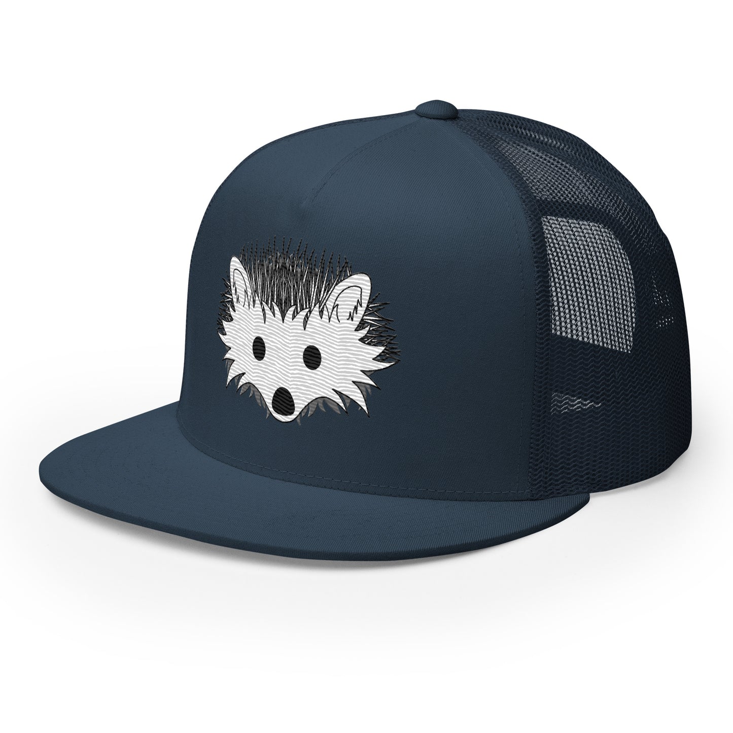 Hedgehog Flat Billed SnapBack Cap