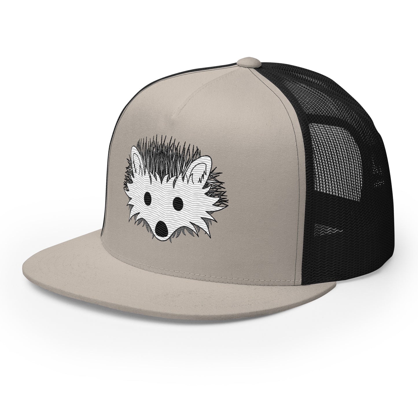 Hedgehog Flat Billed SnapBack Cap