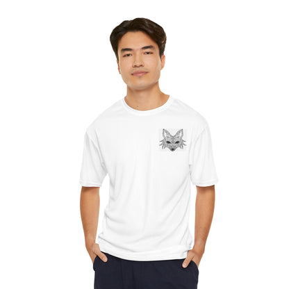 Men's Sport Fox Filigree Venetian Mask Crew Neck T-Shirt