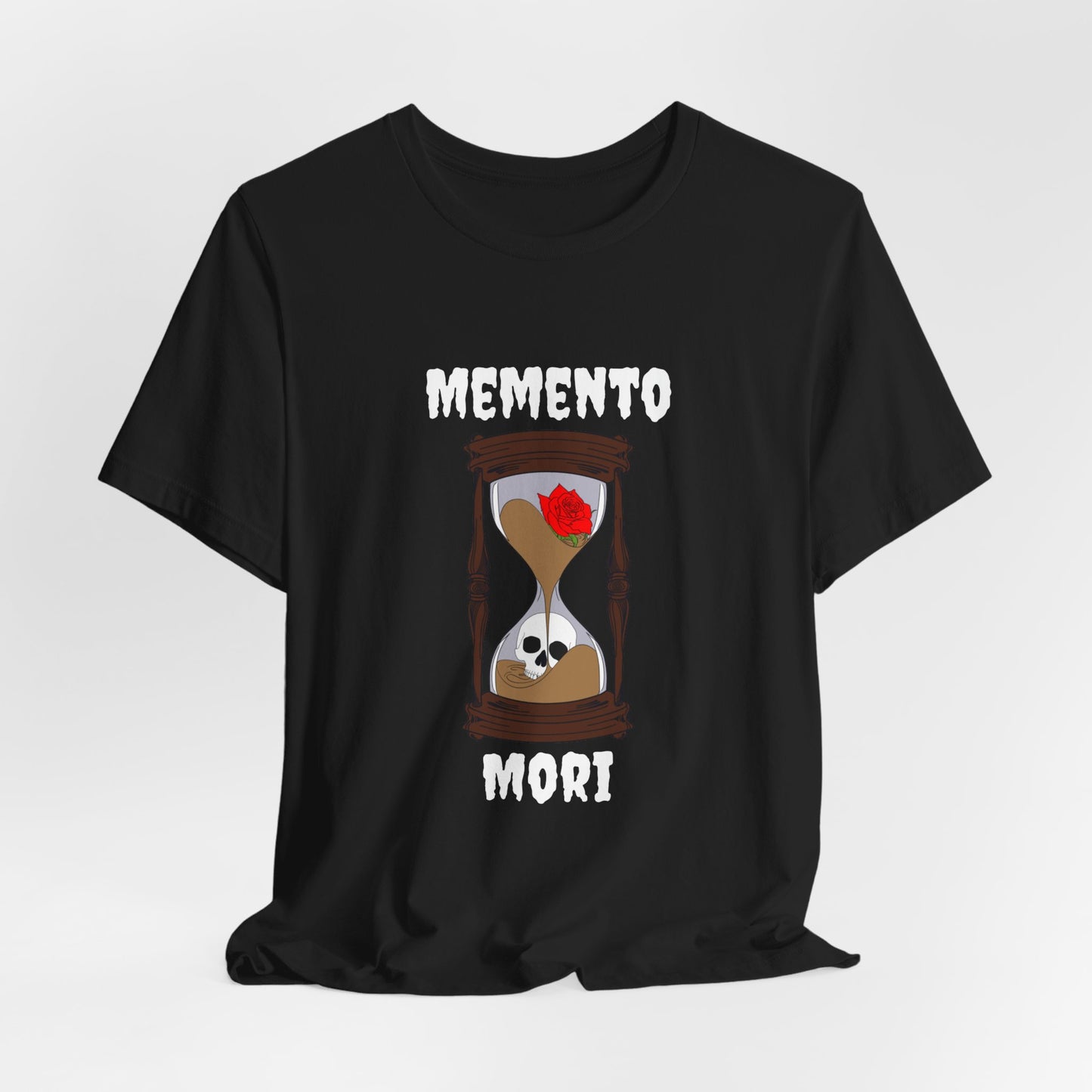 Memento Mori Hourglass Crew Neck Short Sleeve Tee