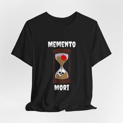 Memento Mori Hourglass Crew Neck Short Sleeve Tee