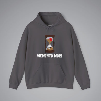 Hourglass Memento Mori Hooded Sweatshirt