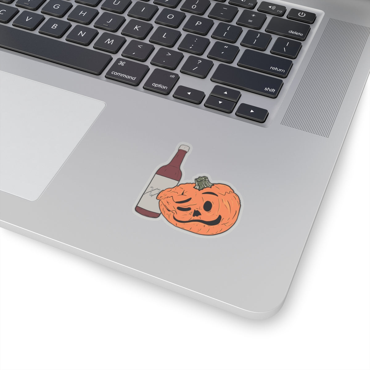 Smashed Pumpkin Vinyl Sticker