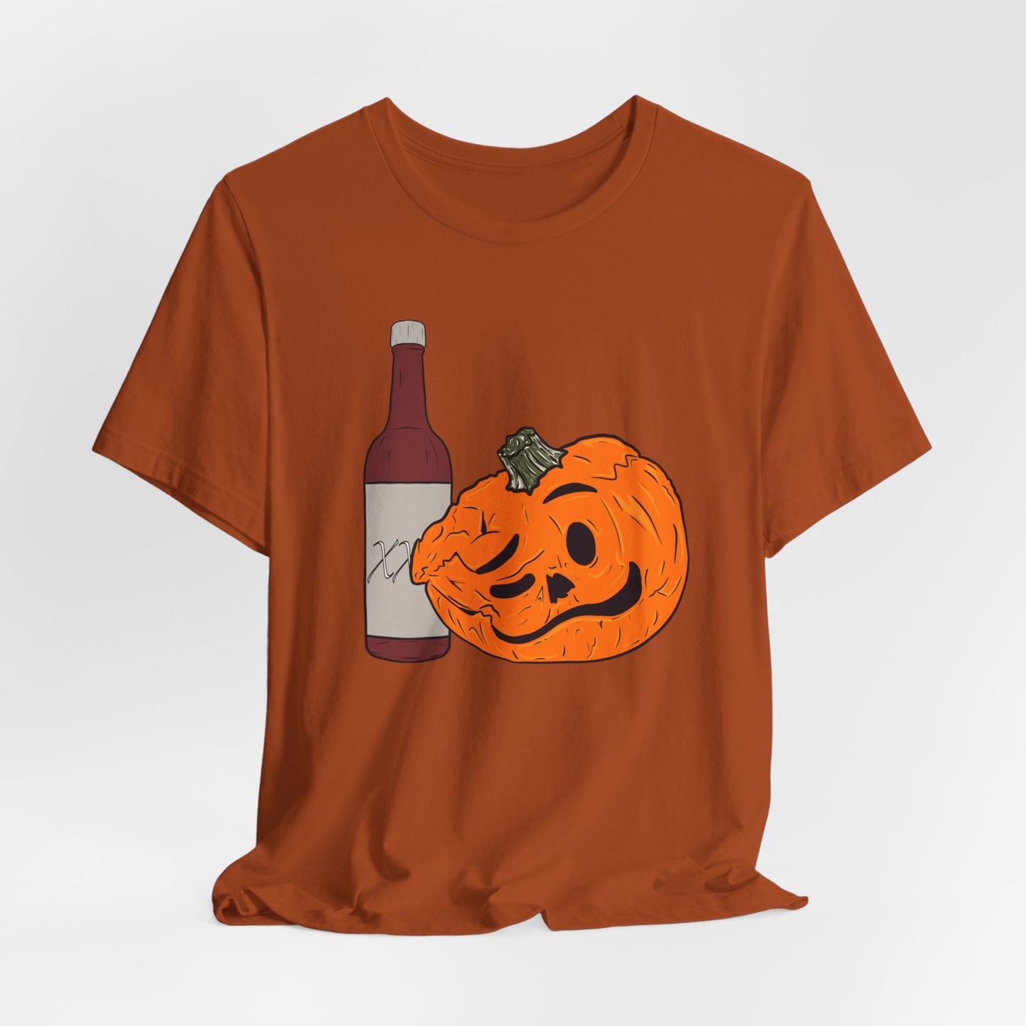 Smashed Pumpkin Crew Neck Short Sleeve Tee