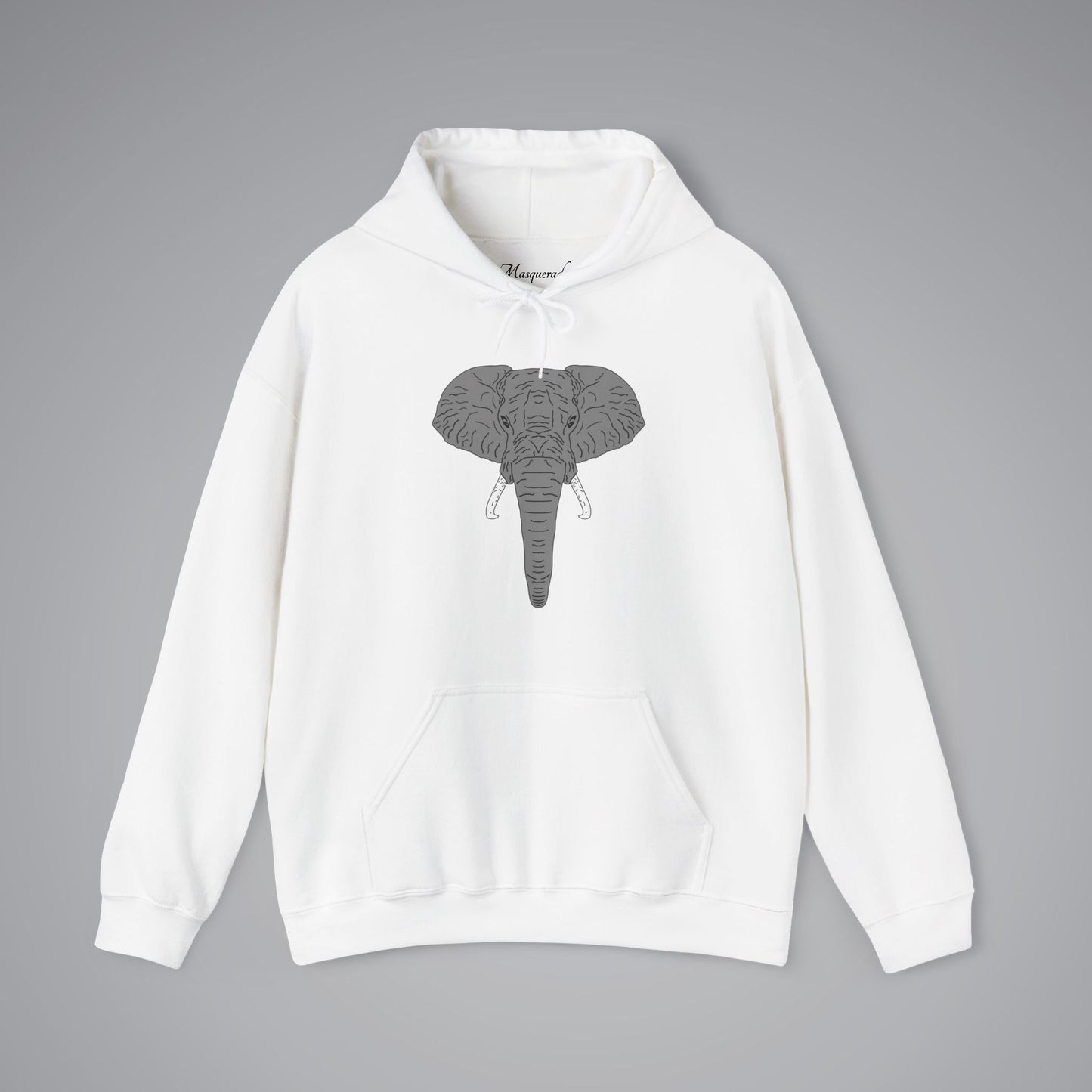 Elephant Hooded Sweatshirt