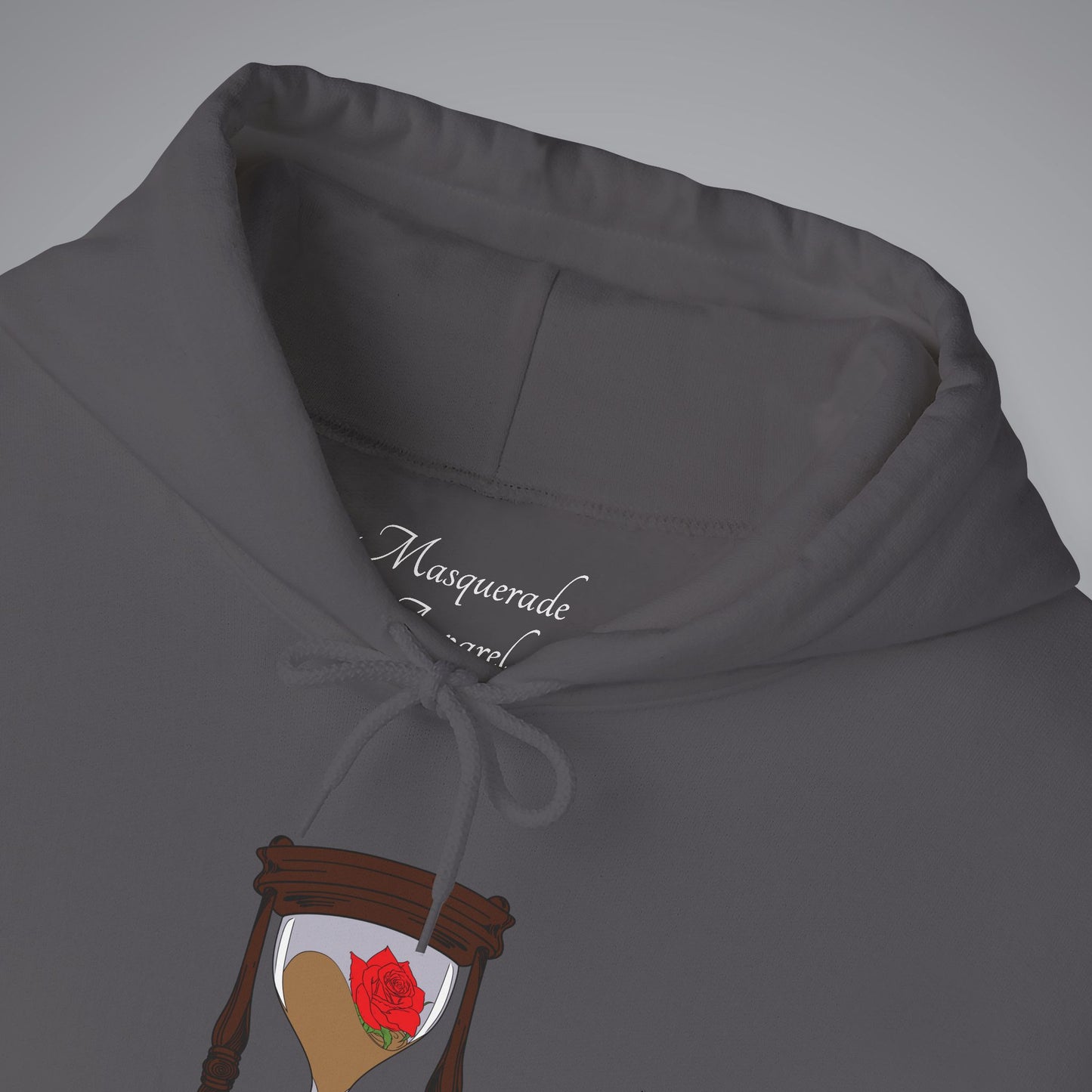 Hourglass Memento Mori Hooded Sweatshirt