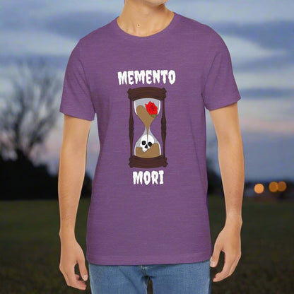 Memento Mori Hourglass Crew Neck Short Sleeve Tee