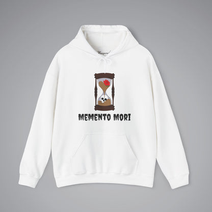 Hourglass Memento Mori Hooded Sweatshirt