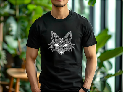 Fox Filigree Venetian Mask Crew Neck Shirt