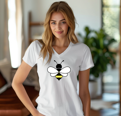 Bumble Bee V-Neck Shirt