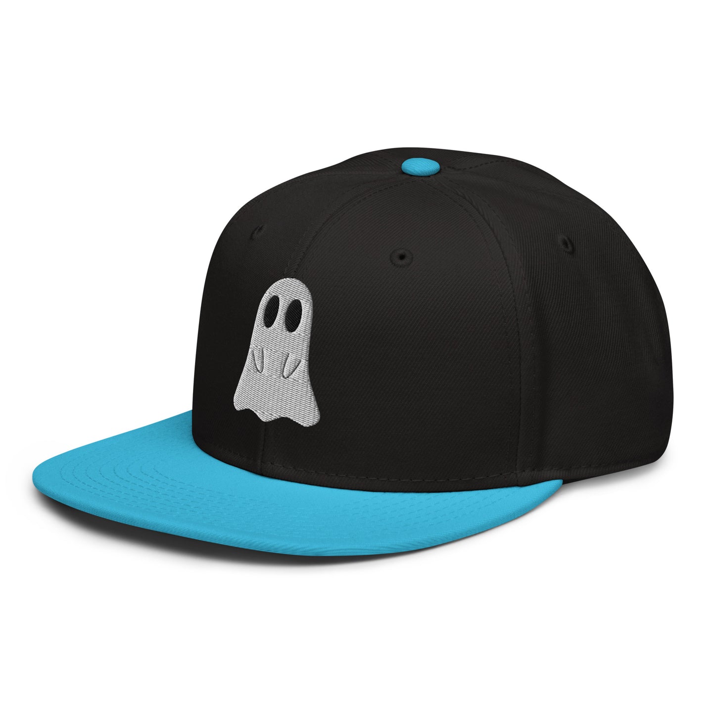 Ghost Solid Snapback Hat