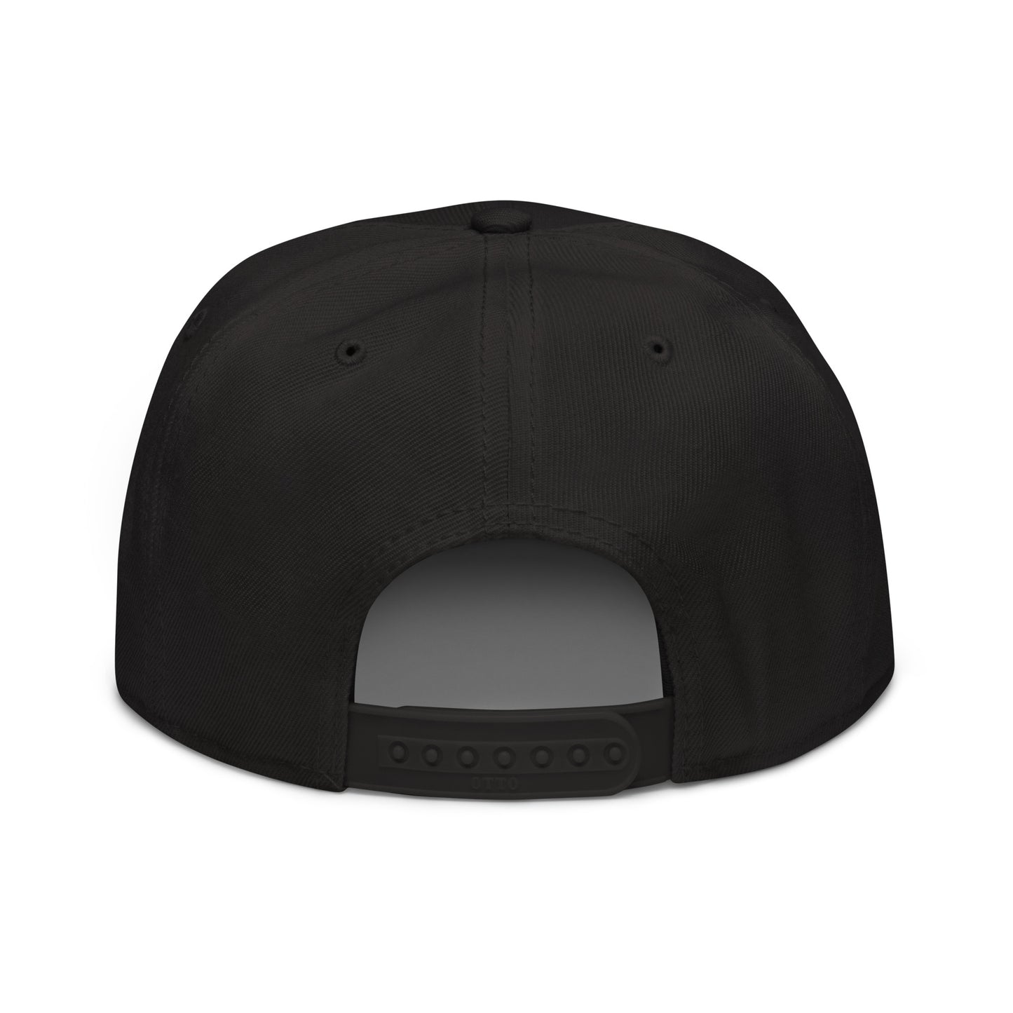 Ghost Solid Snapback Hat