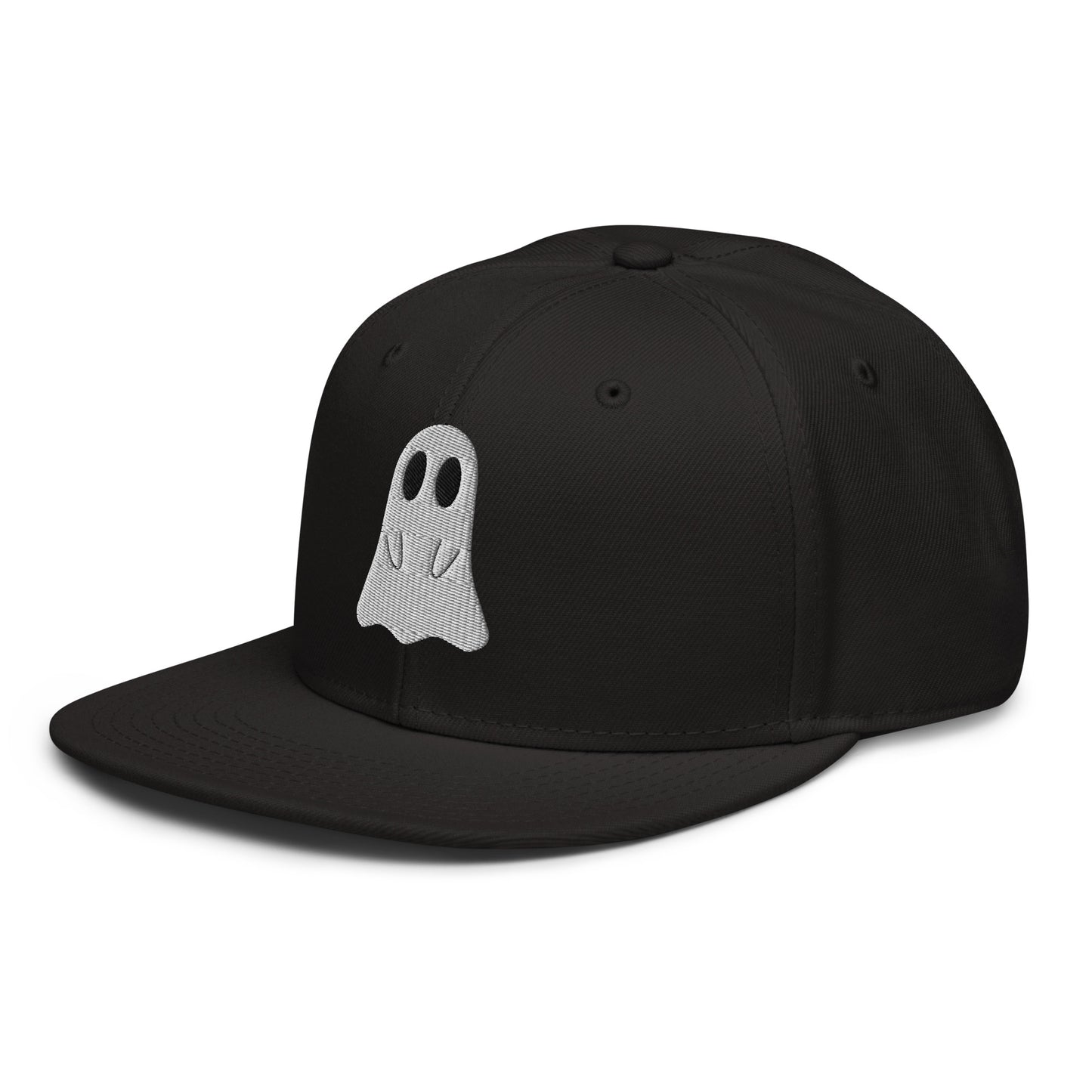 Ghost Solid Snapback Hat