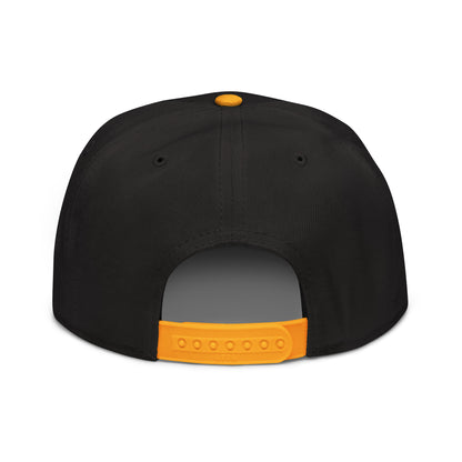 Ghost Solid Snapback Hat