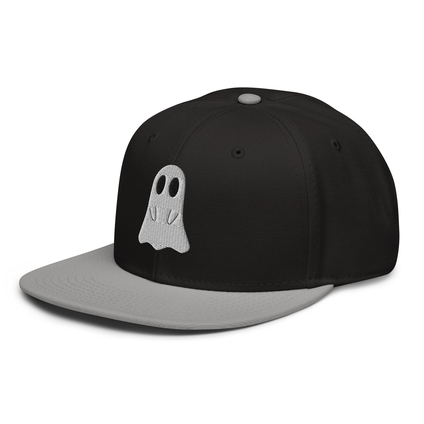 Ghost Solid Snapback Hat