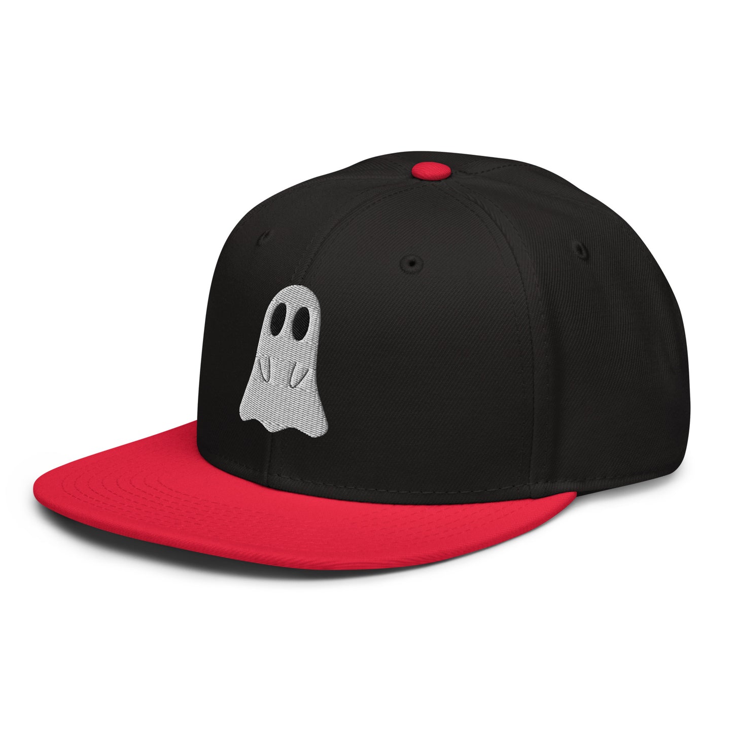 Ghost Solid Snapback Hat